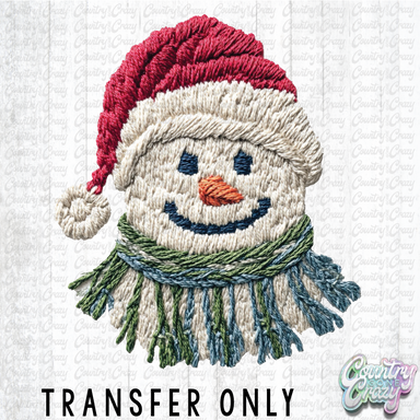 HT4736 • FAUX YARN SNOWMAN-Country Gone Crazy-Country Gone Crazy
