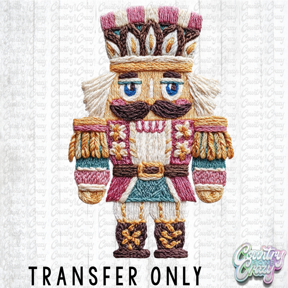 HT4737 • FAUX YARN NUTCRACKER-Country Gone Crazy-Country Gone Crazy