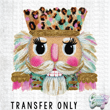 HT4762 • LEOPARD PRINT NUTCRACKER-Country Gone Crazy-Country Gone Crazy