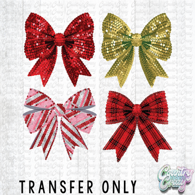 HT4784 • SEQUINS BOWS-Country Gone Crazy-Country Gone Crazy