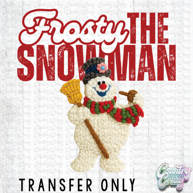 HT4787 • FROSTY THE SNOWMAN-Country Gone Crazy-Country Gone Crazy
