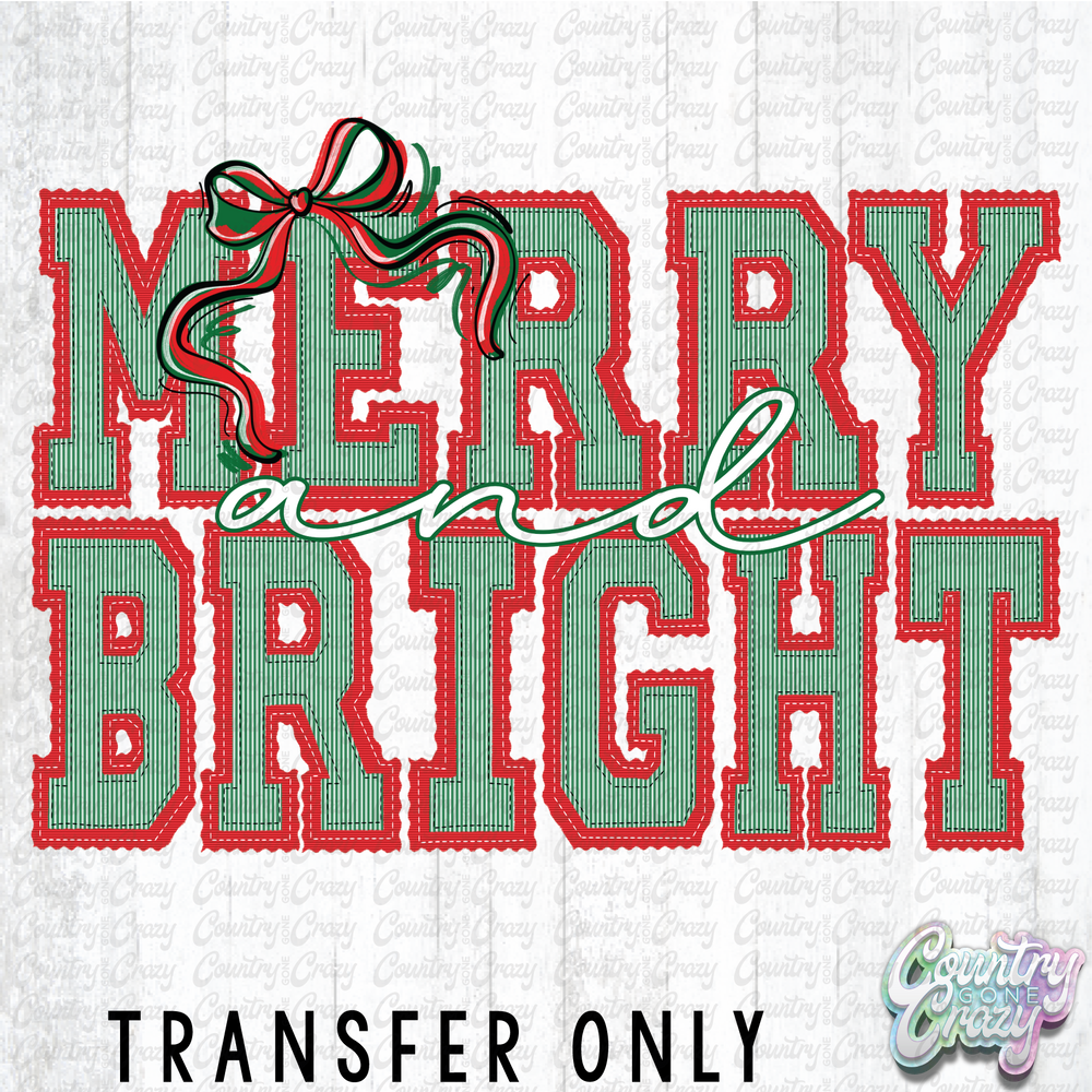 HT4794 • MERRY AND BRIGHT-Country Gone Crazy-Country Gone Crazy