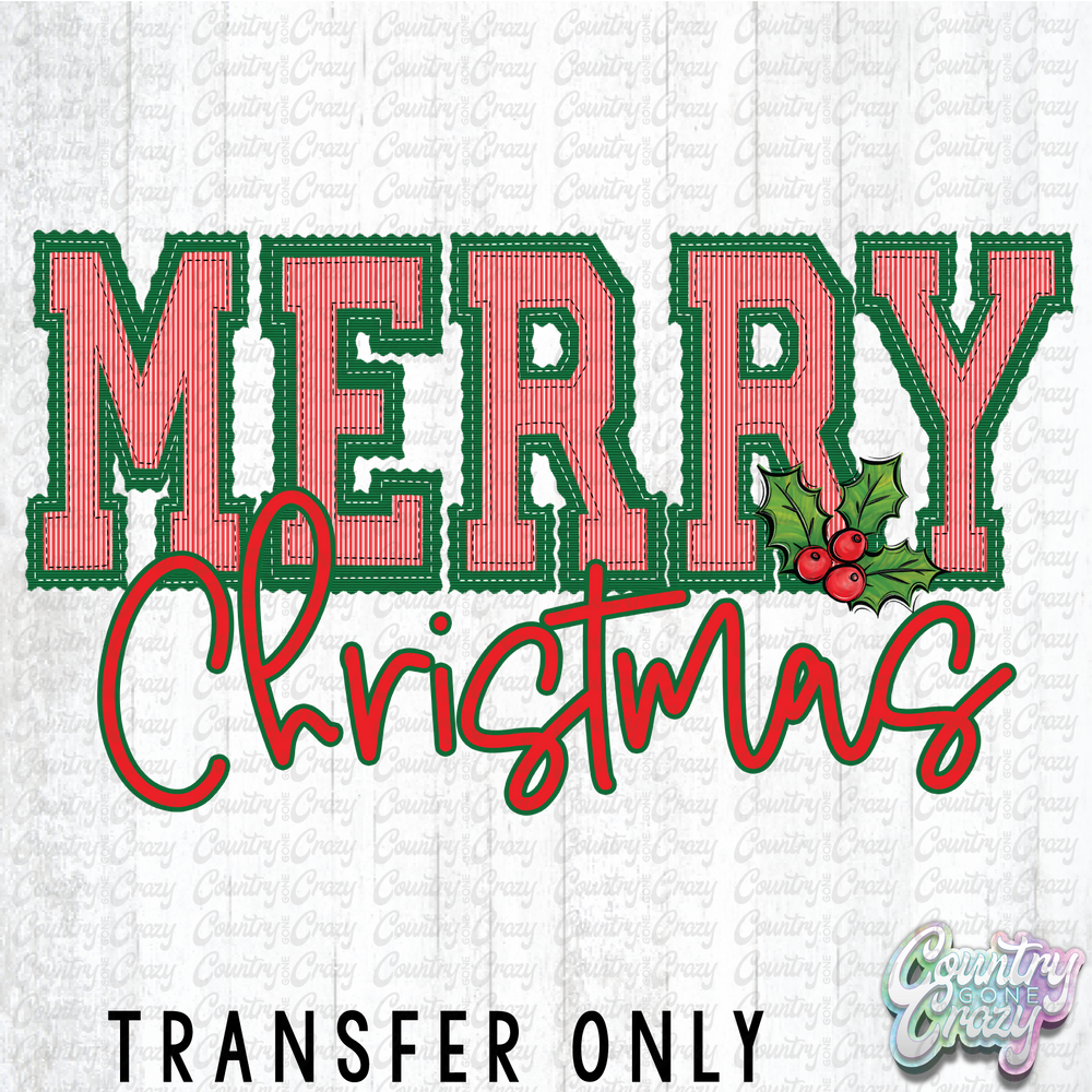 HT4798 • MERRY CHRISTMAS-Country Gone Crazy-Country Gone Crazy