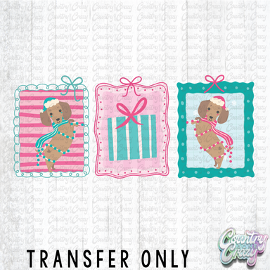 HT4820 • DACHSHUND CHRISTMAS-Country Gone Crazy-Country Gone Crazy