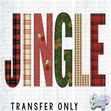 HT4823 • JINGLE PATCH-Country Gone Crazy-Country Gone Crazy