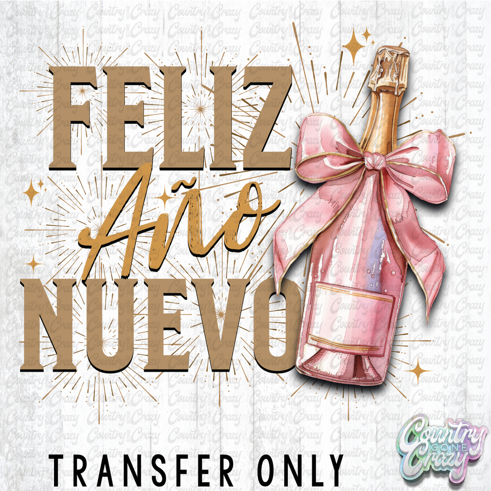 HT4876 • FELIZ ANO NUEVO-Country Gone Crazy-Country Gone Crazy