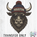 HT4878 • TEXANS BULL-Country Gone Crazy-Country Gone Crazy