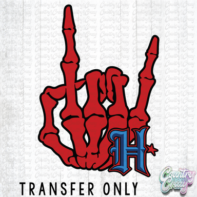 HT4881 • TEXANS HAND AND LOGO-Country Gone Crazy-Country Gone Crazy