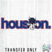 HT4883 • HOUSTON - RED AND BLUE-Country Gone Crazy-Country Gone Crazy
