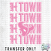 HT4885 • H-TOWN PINK LOGO-Country Gone Crazy-Country Gone Crazy