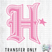 HT4886 • H PINK LOGO-Country Gone Crazy-Country Gone Crazy