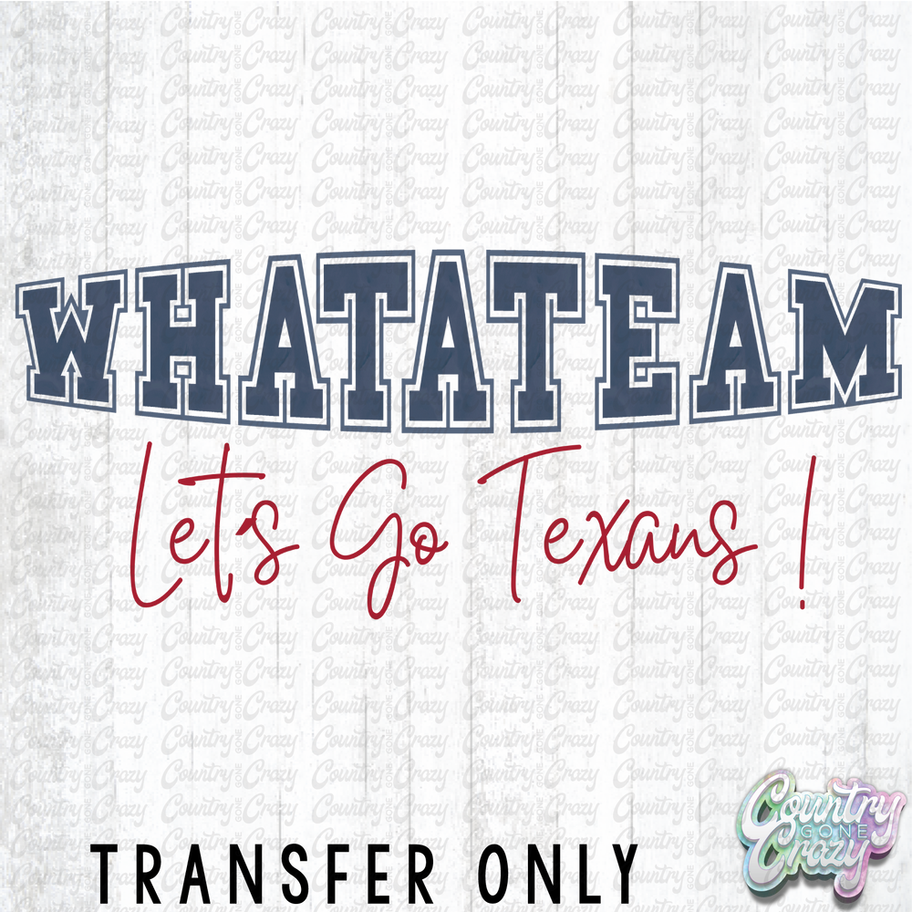 HT4887 • WHAT-A-TEAM-Country Gone Crazy-Country Gone Crazy