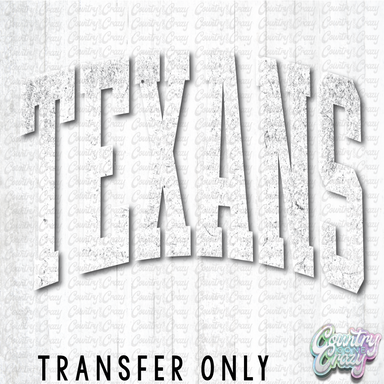 HT4889 • TEXANS - WHITE-Country Gone Crazy-Country Gone Crazy