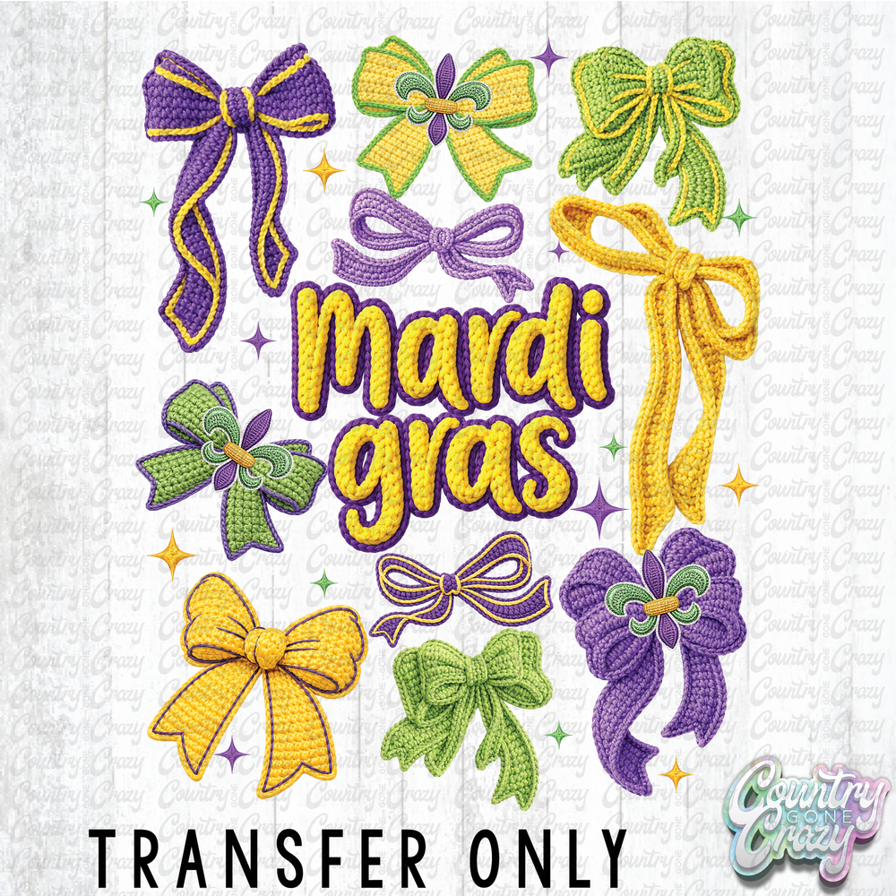 HT4902 • FAUX YARD MARDI GRAS-Country Gone Crazy-Country Gone Crazy