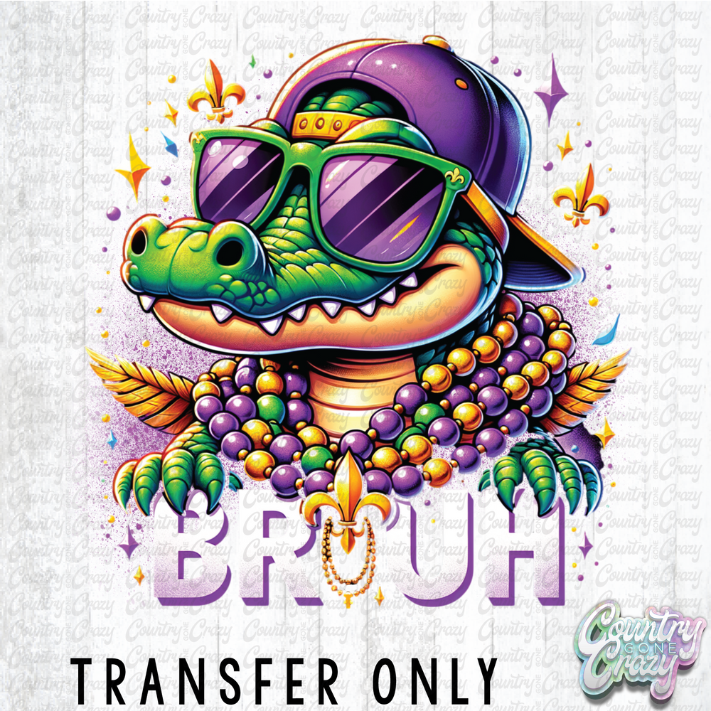 HT4905 • BOY GATOR BRUH-Country Gone Crazy-Country Gone Crazy