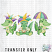 HT4906 • THREE MARDI GRASS GATORS-Country Gone Crazy-Country Gone Crazy