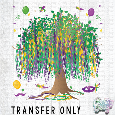 HT4911 • BEADED MARDI GRASS TREE-Country Gone Crazy-Country Gone Crazy