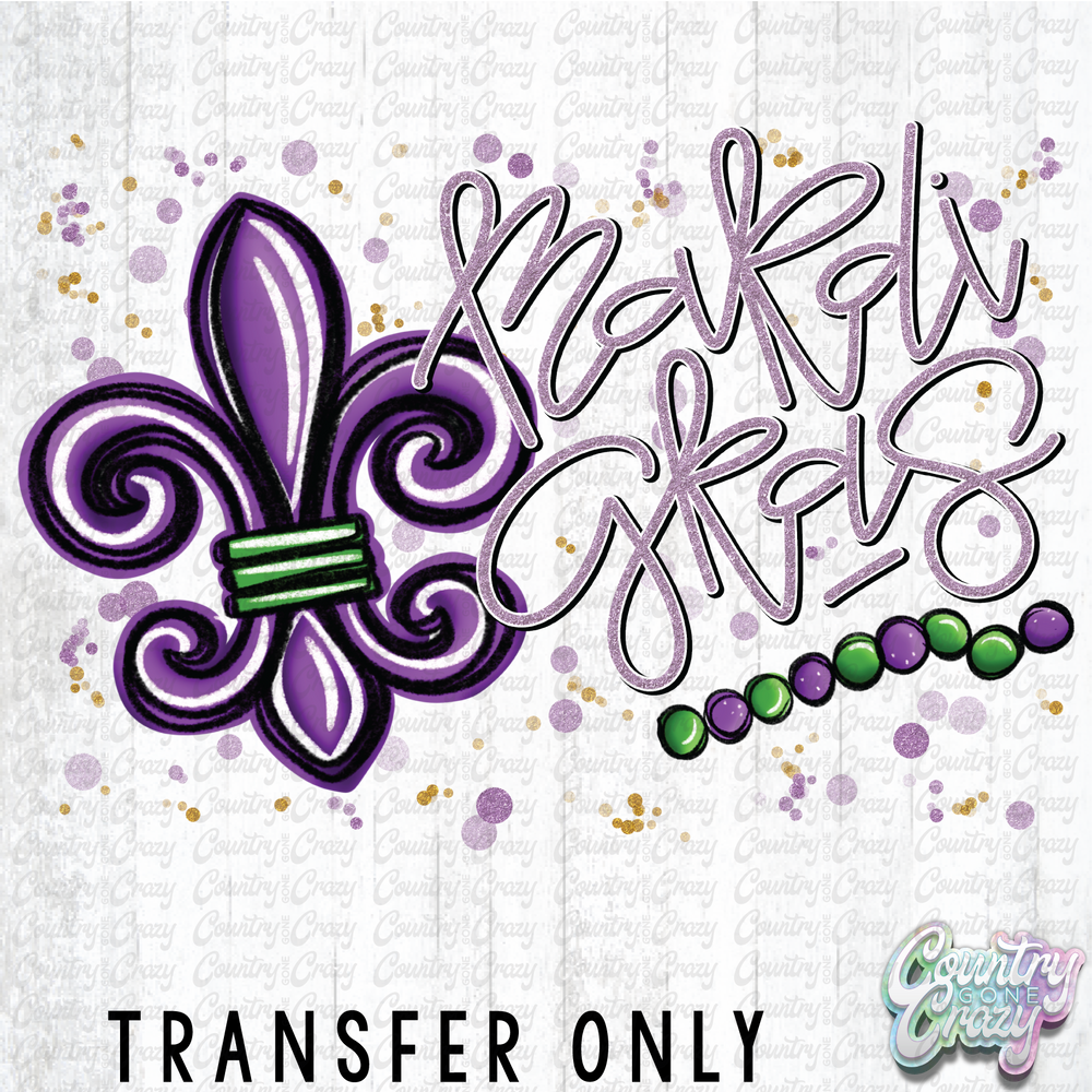 HT4923 • MARDI GRAS-Country Gone Crazy-Country Gone Crazy