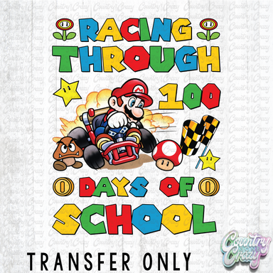 HT4950 • RACING THROUGH 100 DAYS OF SCHOOL-Country Gone Crazy-Country Gone Crazy