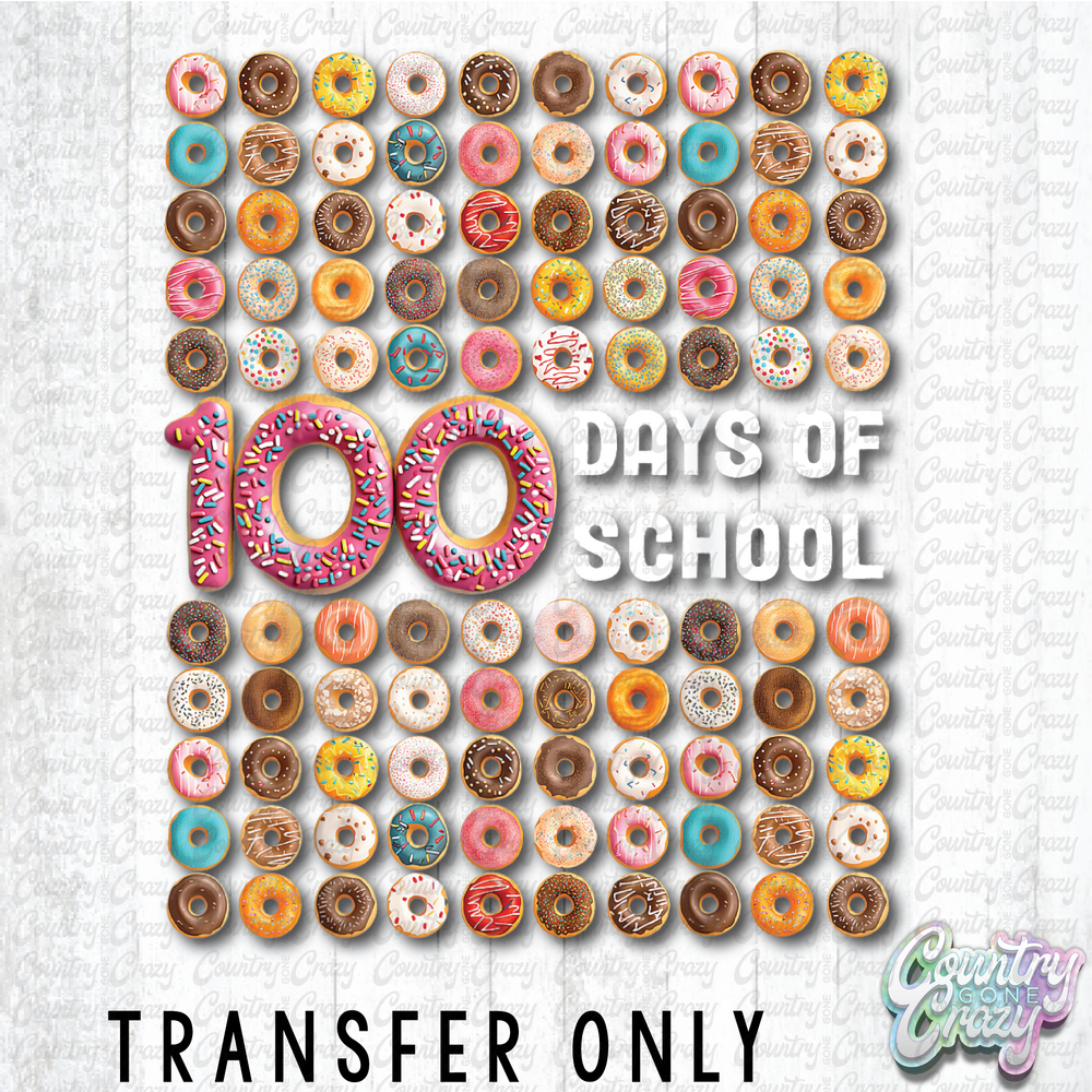 HT4952 • 100 DAY OF SCHOOL-Country Gone Crazy-Country Gone Crazy