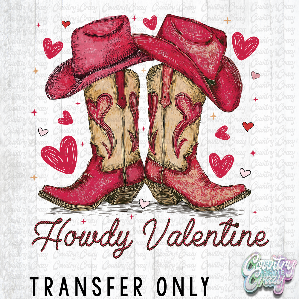 HT4967 • HOWDY VALENTINE-Country Gone Crazy-Country Gone Crazy