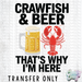 HT4999 • CRAWISH AND BEER-Country Gone Crazy-Country Gone Crazy