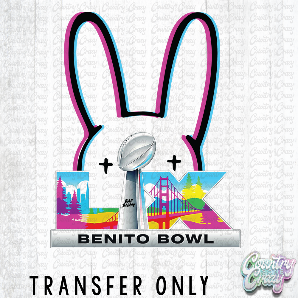 HT5006 • BENITO BOWL-Country Gone Crazy-Country Gone Crazy