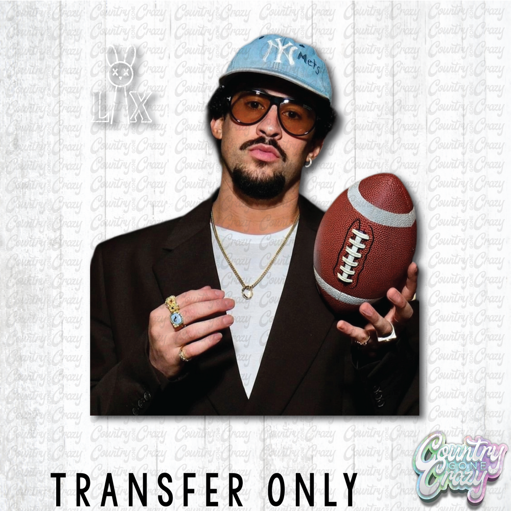 HT5007 • BENITO WITH FOOTBALL LX-Country Gone Crazy-Country Gone Crazy