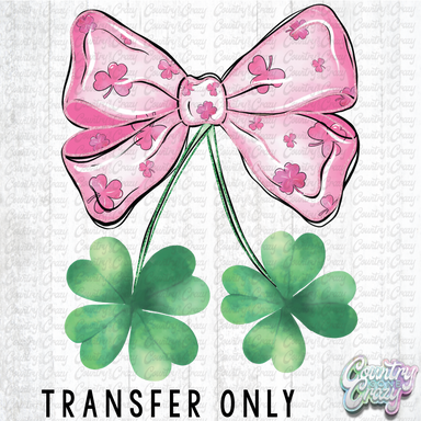 HT5028 • LUCKY PINK BOW-Country Gone Crazy-Country Gone Crazy