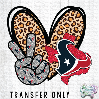 HT5037 • PEACE LOVE TEXANS-Country Gone Crazy-Country Gone Crazy