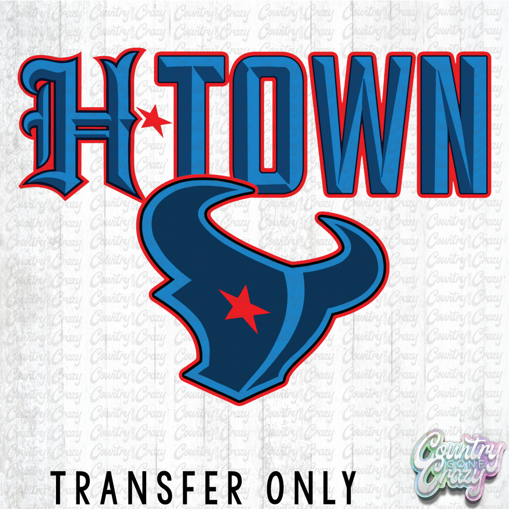 HT5039 • H-TOWN WITH BULL-Country Gone Crazy-Country Gone Crazy