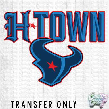 HT5039 • H-TOWN WITH BULL-Country Gone Crazy-Country Gone Crazy