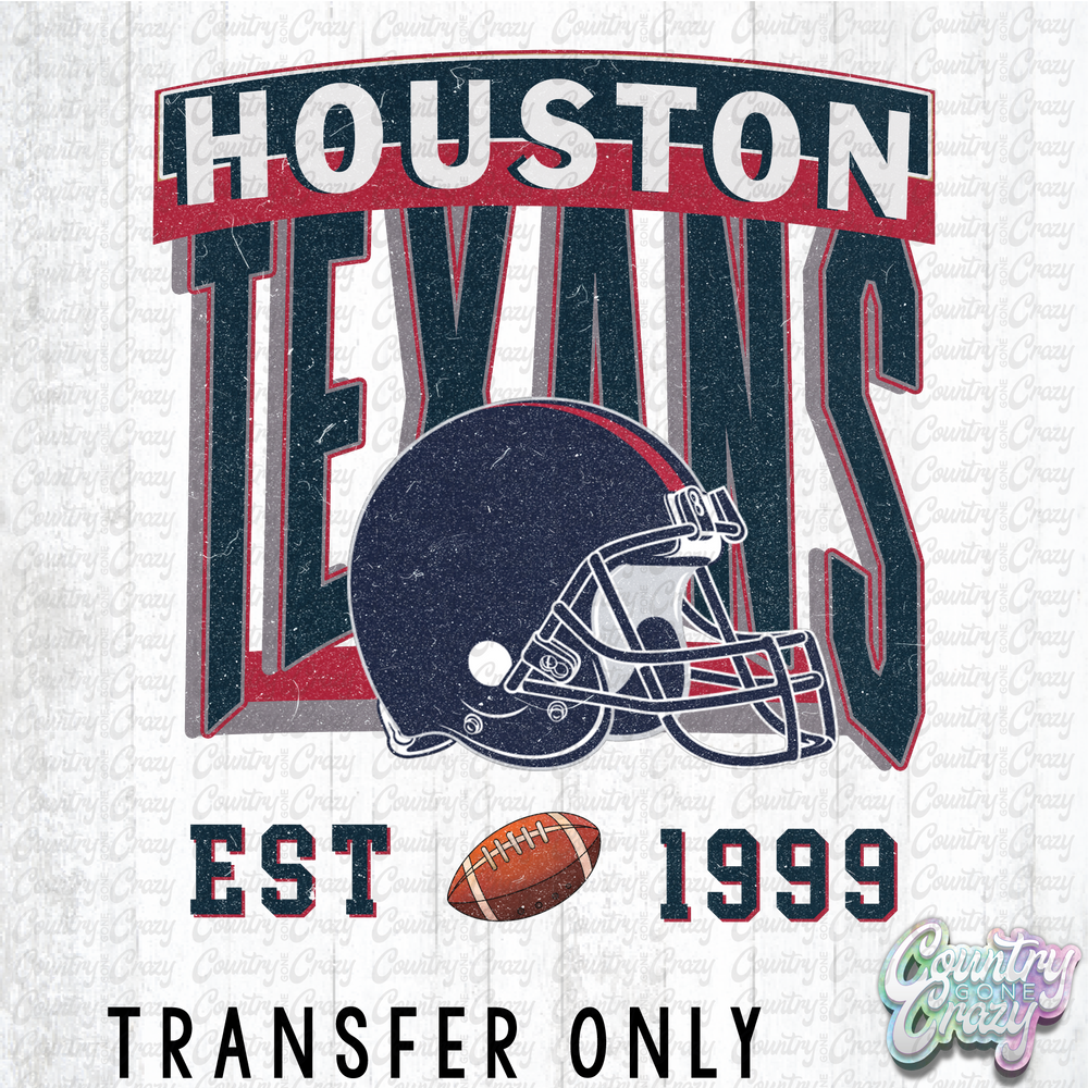 HT5041 • Houston Texans Est. 1999-Country Gone Crazy-Country Gone Crazy