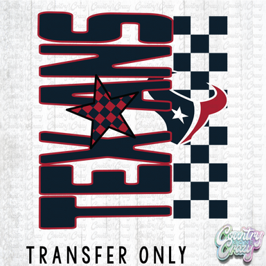 HT5043 • CHECKERED TEXANS-Country Gone Crazy-Country Gone Crazy