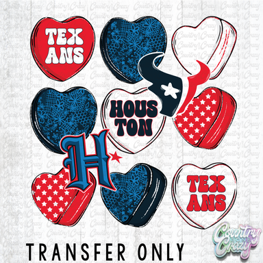 HT5059 • HOUSTON CONVERSATION HEARTS-Country Gone Crazy-Country Gone Crazy