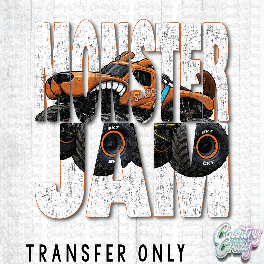 HT5086 • MONSTER JAM - SCOOBY DOO-Country Gone Crazy-Country Gone Crazy