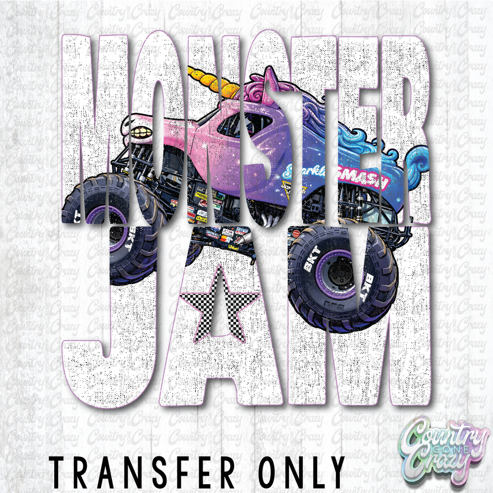 HT5087 • MONSTER JAM - SPARKLE SMASH-Country Gone Crazy-Country Gone Crazy