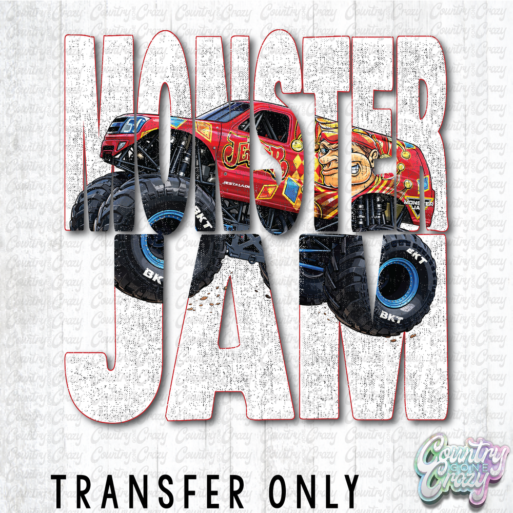 HT5091 • MONSTER JAM - JESTER-Country Gone Crazy-Country Gone Crazy