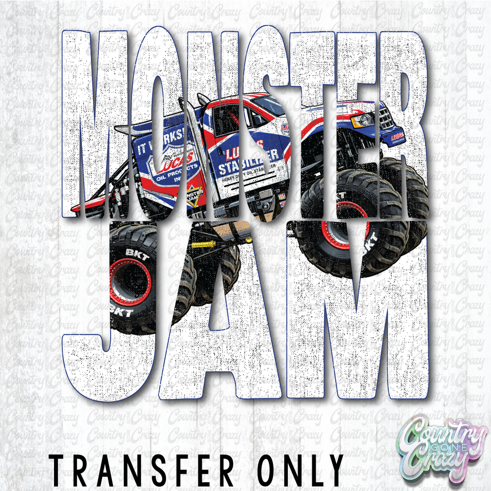 HT5092 • MONSTER JAM - LUCUS STABILIZER-Country Gone Crazy-Country Gone Crazy