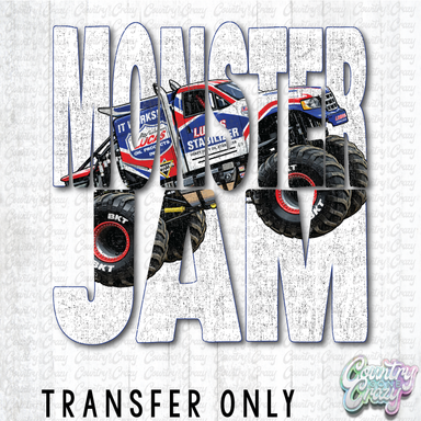 HT5092 • MONSTER JAM - LUCUS STABILIZER-Country Gone Crazy-Country Gone Crazy