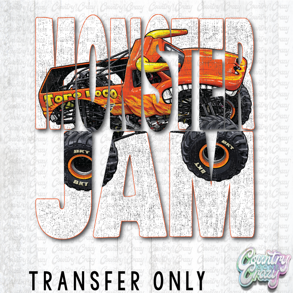 HT5094 • MONSTER JAM - TORO LOCO-Country Gone Crazy-Country Gone Crazy