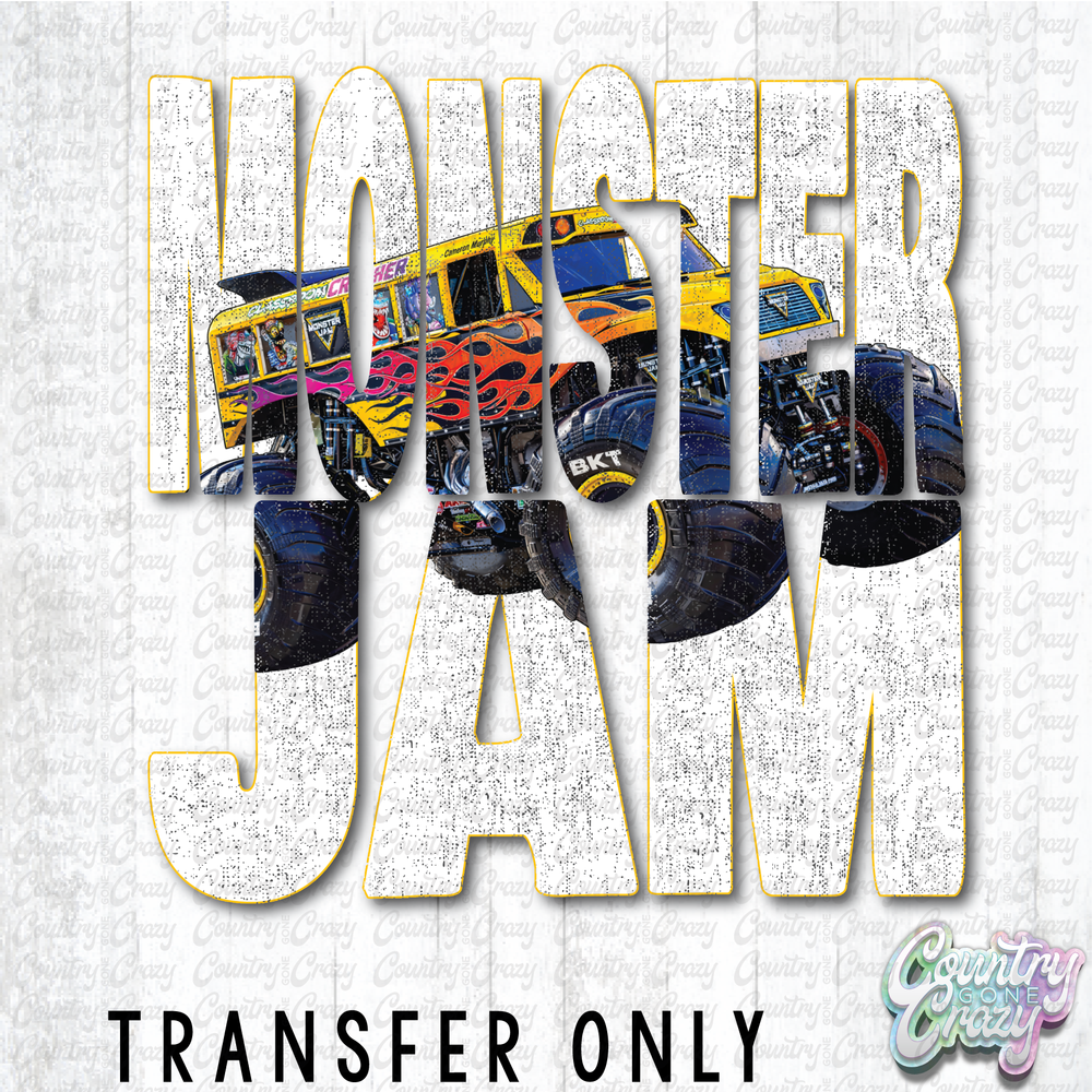 HT5096 • MONSTER JAM - CLASSROOM CRUSHER-Country Gone Crazy-Country Gone Crazy