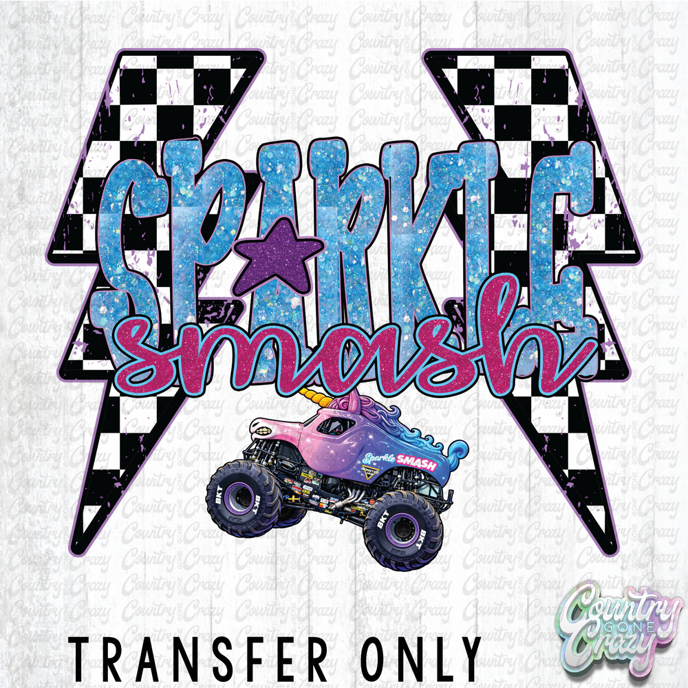 HT5100 • SPARKLE SMASH GLITTER-Country Gone Crazy-Country Gone Crazy