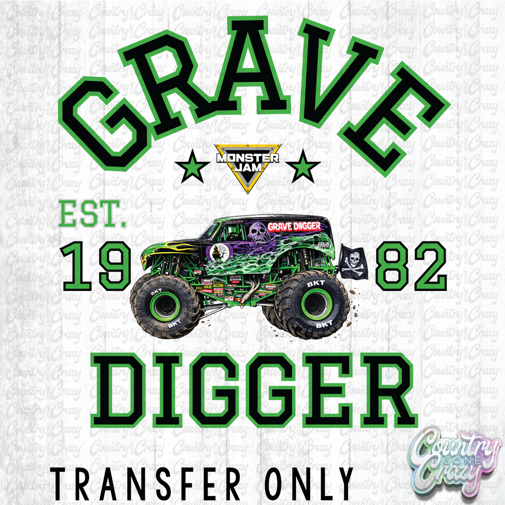 HT5103 • GRAVE DIGGER 1982-Country Gone Crazy-Country Gone Crazy