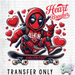 HT5119 • HEART BREAKER - DEADPOOL-Country Gone Crazy-Country Gone Crazy