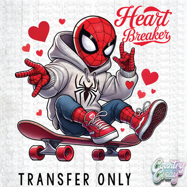 HT5121 • HEART BREAKER - SPIDERMAN-Country Gone Crazy-Country Gone Crazy