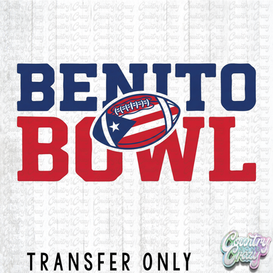 HT5130 • BENITO BOWL WITH FOOTBALL-Country Gone Crazy-Country Gone Crazy
