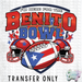 HT5131 • IM HERE FOR THE BENITO BOWL-Country Gone Crazy-Country Gone Crazy