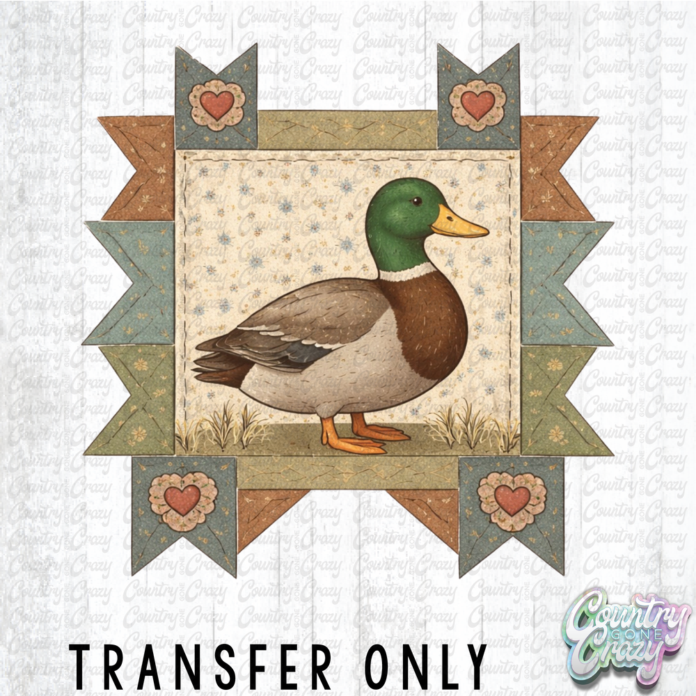 HT5137 • DUCK QUILT-Country Gone Crazy-Country Gone Crazy