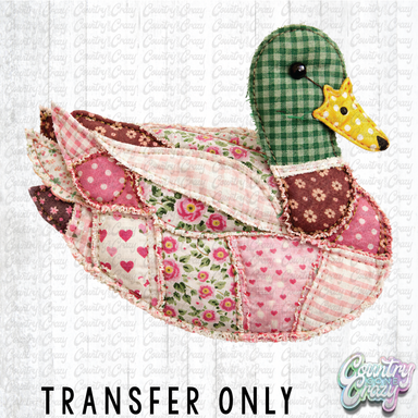 HT5138 • DUCK PINK QUILT-Country Gone Crazy-Country Gone Crazy